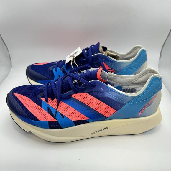 Adidas Adizero Takumi Sen 8 Legacy Indigo Turbo Men’s Running Shoe | Size 6.5 main image 8